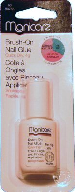 Acrylic fingernail extension glue turns out to be excellent for modelling in a variety of plastics. This 4g bottle cost $7.15.